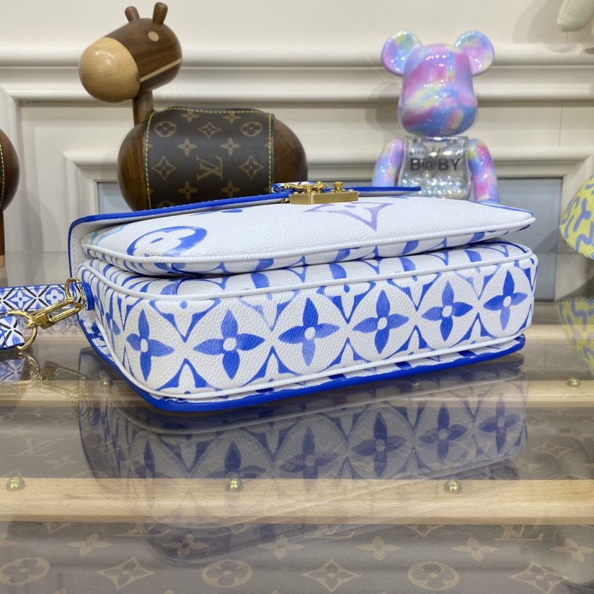 Replica Louis Vuitton Pochette Metis Blue - best-selling designer handbag dupe