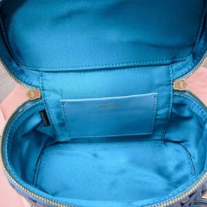 Replica Miu Miu Cosmetic Bag Blue - best-selling designer handbag dupe