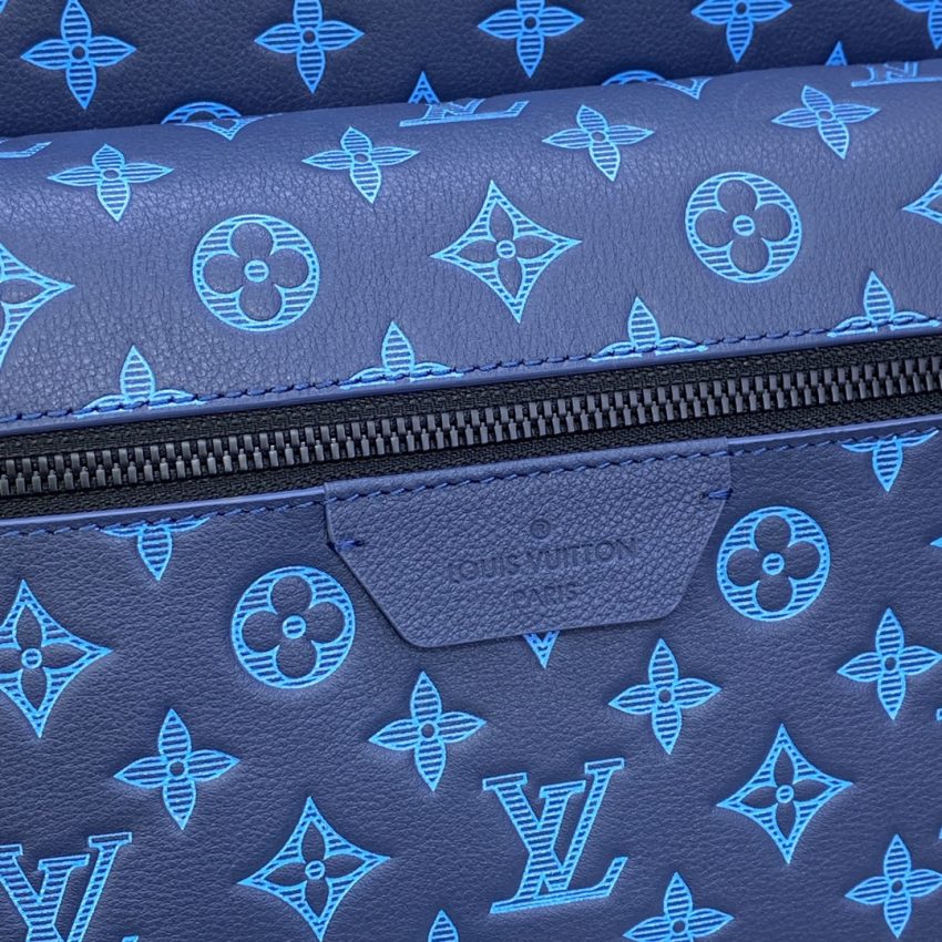 Replica Louis Vuitton Discovery Backpack Light Blue - near-authentic luxury replica handbag