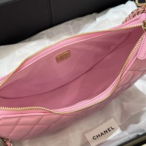 Replica CHANEL 23P Crescent Bag Pink - premium-grade designer purse dupe