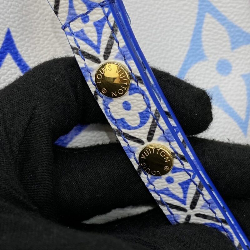 Replica Louis Vuitton NeoNoe BB White-Blue - best quality luxury bag dupe