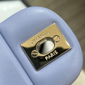 Replica CHANEL Classic Flap 23cm Light Blue - best quality luxury bag dupe
