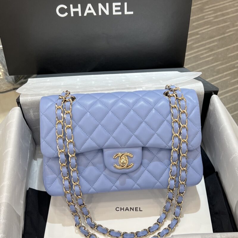 Replica CHANEL Classic Flap 23cm Light Blue - elite superclone designer purse