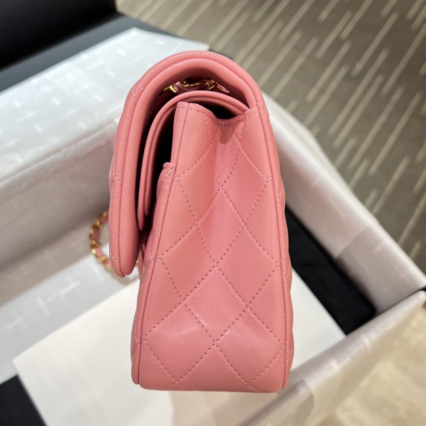 Replica CHANEL Classic Flap 25cm Pink - ultra-realistic fake designer tote