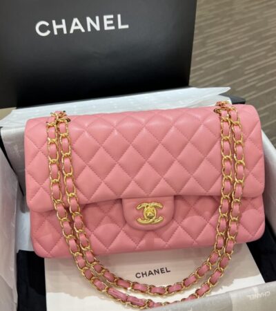 Replica CHANEL Classic Flap 25cm Pink - realistic designer-inspired fake bag