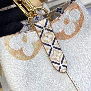 Replica Louis Vuitton NeoNoe BB White Apricot - near-authentic luxury replica handbag
