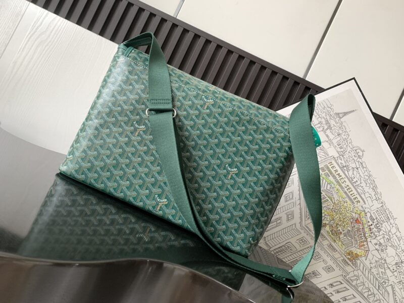 Replica Goyard Capetien Bag Green - 1:1 designer replica handbag
