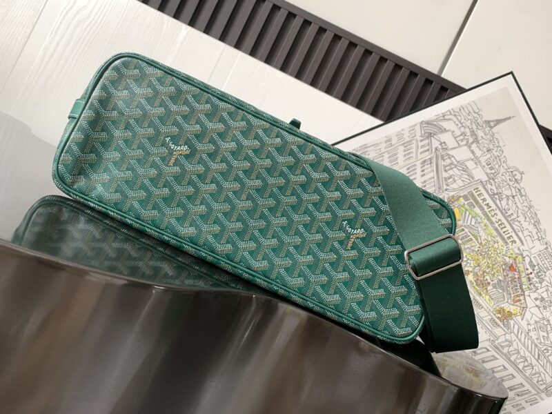 Replica Goyard Capetien Bag Green - high-accuracy replica luxury purse