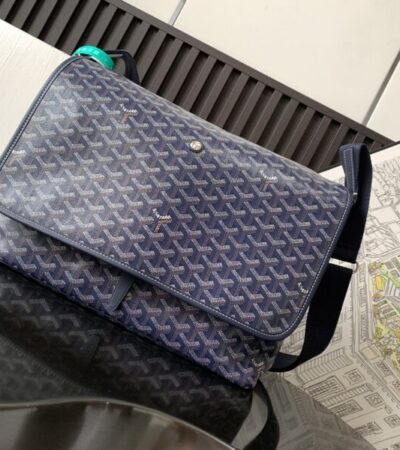 Replica Goyard Capetien Bag Blue - near-authentic luxury replica handbag