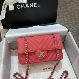 Replica CHANEL Classic Flap V 20cm Red - elite superclone designer purse