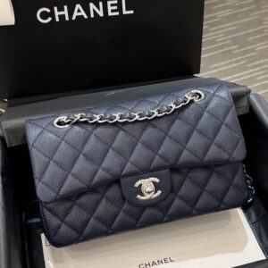Replica CHANEL Classic Flap 23cm Sea Blue - realistic designer-inspired fake bag