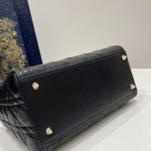 Replica Lady Dior Large Black - premium 1:1 fake handbag model