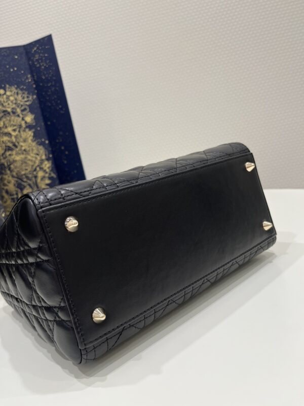 Replica Lady Dior Large Black - premium 1:1 fake handbag model
