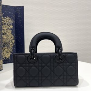 Replica Dior Lady D-Joy Bag Black Matte - realistic designer-inspired fake bag