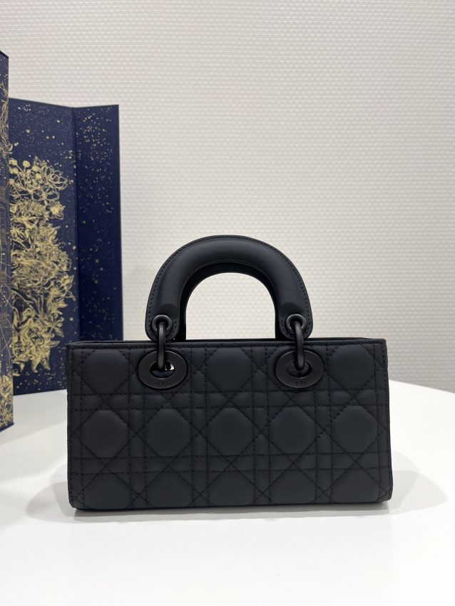 Replica Dior Lady D-Joy Bag Black Matte - realistic designer-inspired fake bag