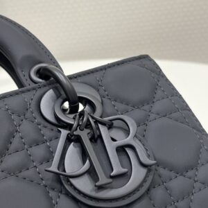 Replica Dior Lady D-Joy Bag Black Matte - best quality luxury bag dupe