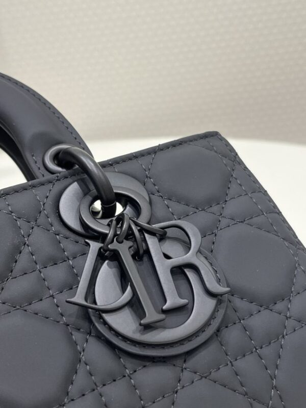 Replica Dior Lady D-Joy Bag Black Matte - best quality luxury bag dupe