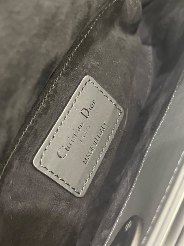 Replica Dior Lady D-Joy Bag Black Matte - top-tier luxury replica shoulder bag