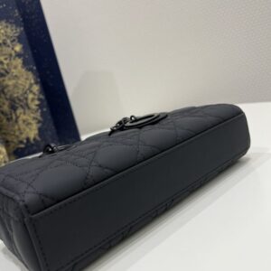 Replica Dior Lady D-Joy Bag Black Matte - near-authentic luxury replica handbag