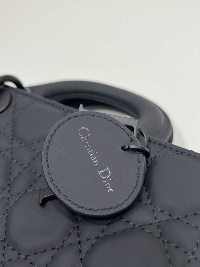 Replica Dior Lady D-Joy Bag Black Matte - high-end fake designer purse