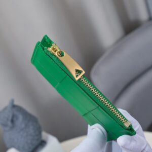 Replica Bottega Veneta Large Zipper Card Holder - high-accuracy replica luxury purse