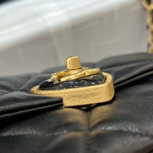 Replica CHANEL 23s Love Enamel Flip Black - high-end fake designer purse