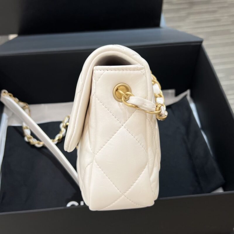 Replica CHANEL 23s Love Enamel Flip Bag Pink - high-accuracy replica luxury purse