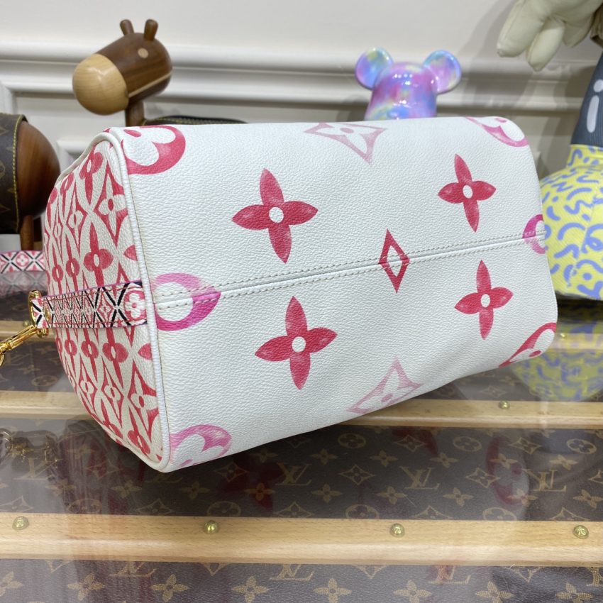 Replica Louis Vuitton Speedy Bandouliere 25 Pink - near-authentic luxury replica handbag