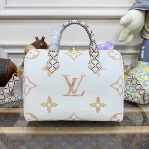 Replica Louis Vuitton Speedy Bandouliere 25 Apricot - ultra-realistic fake designer tote