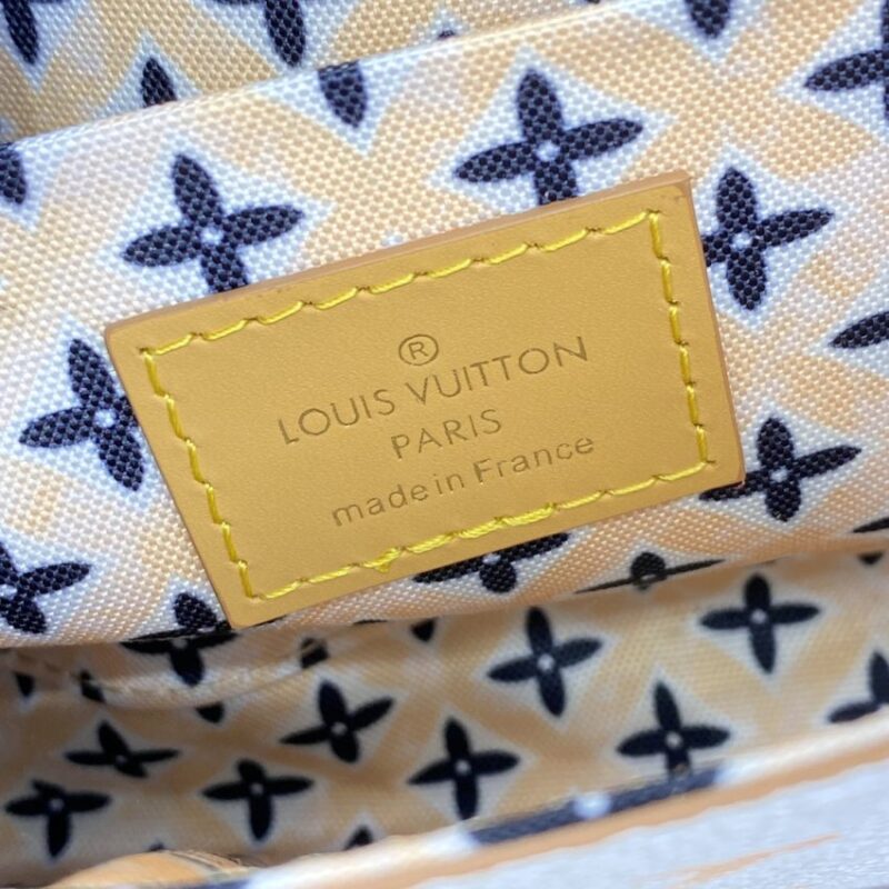 Replica Louis Vuitton Felicie Pochette White Apricot - premium 1:1 fake handbag model