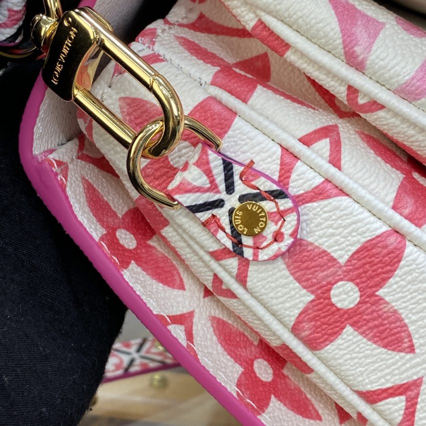 Replica Louis Vuitton Pochette Metis Pink - premium 1:1 fake handbag model