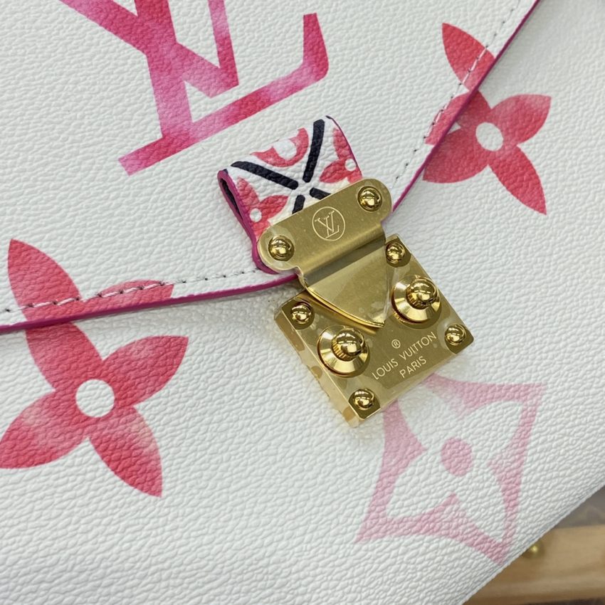 Replica Louis Vuitton Pochette Metis Pink - best quality luxury bag dupe