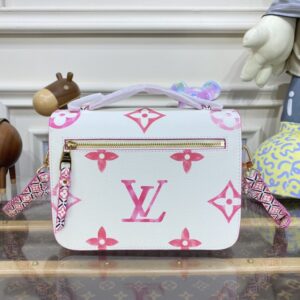 Replica Louis Vuitton Pochette Metis Pink - high-accuracy replica luxury purse