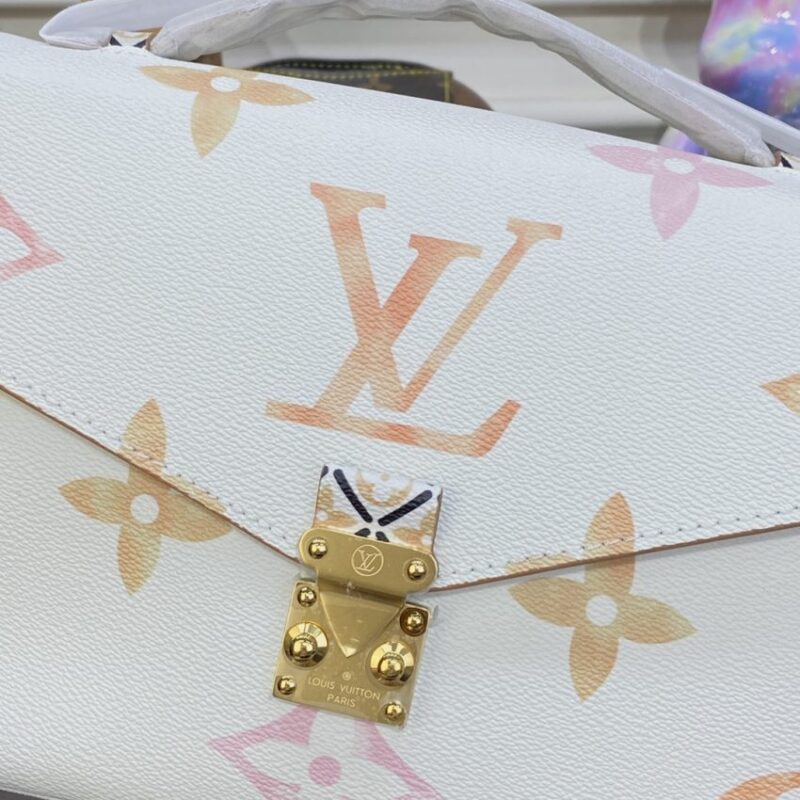 Replica Louis Vuitton Pochette Metis Apricot - 1:1 designer replica handbag