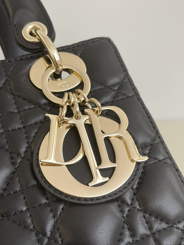 Replica Lady Dior Black ABC - best-selling designer handbag dupe