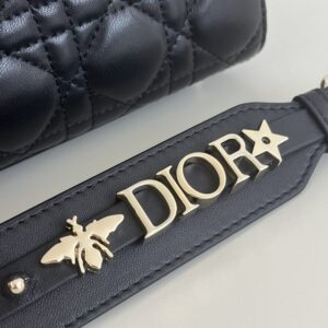 Replica Lady Dior Black ABC - high-quality designer bag clone
