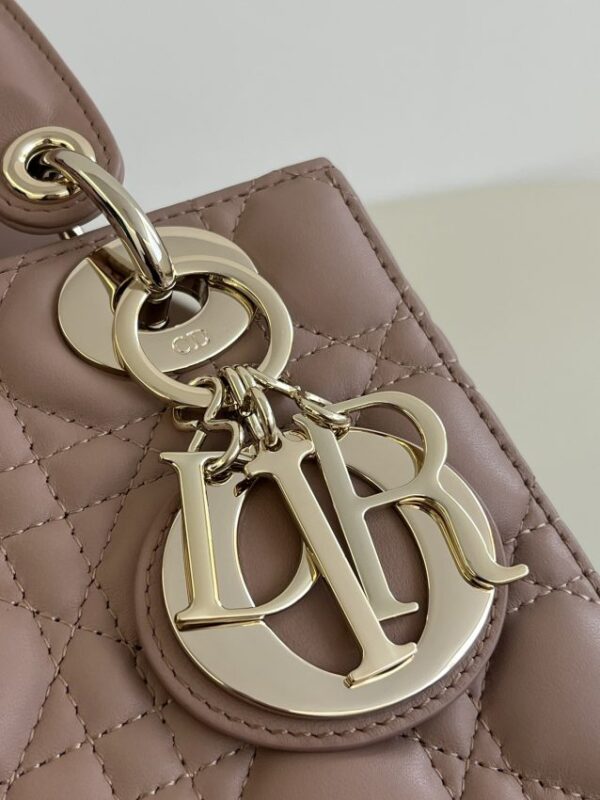 Replica Lady Dior Blush Pink ABC - high-accuracy replica luxury purse