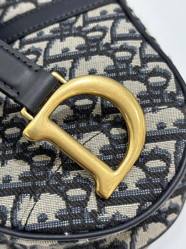 Replica Dior Saddle Bag Small CD Canvas - realistic designer-inspired fake bag