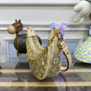 Replica Louis Vuitton Loop Golden Canvas - high-accuracy replica luxury purse