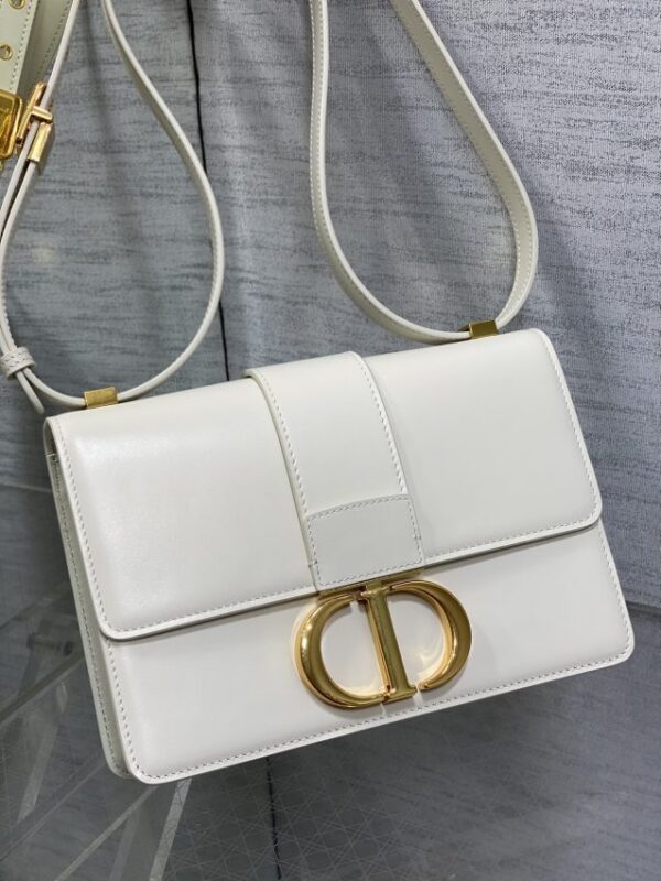 Replica Dior 30 Montaigne White - top-tier luxury replica shoulder bag