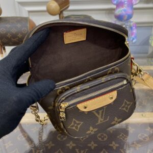 Replica Louis Vuitton Bumbag Mini Brown - elite superclone designer purse