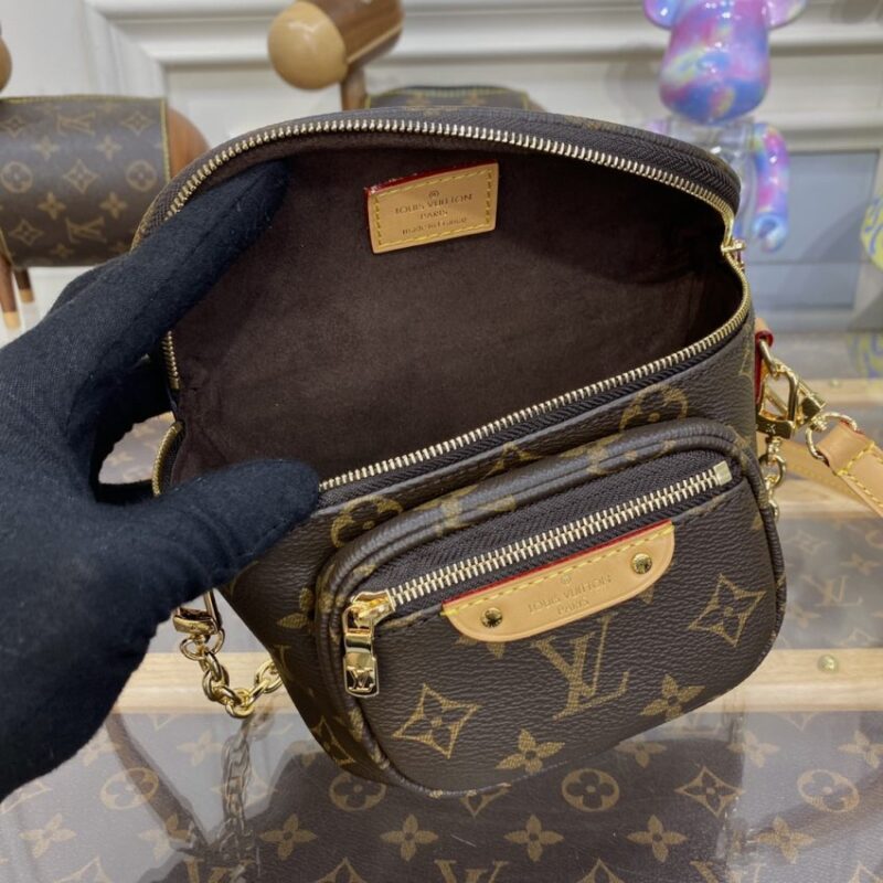Replica Louis Vuitton Bumbag Mini Brown - elite superclone designer purse