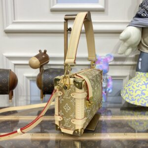 Replica Louis Vuitton Side Trunk Golden - near-authentic luxury replica handbag