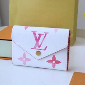 Replica Louis Vuitton Victorine Wallet White&Pink - high-quality designer bag clone
