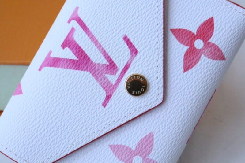 Replica Louis Vuitton Victorine Wallet White&Pink - premium-grade designer purse dupe