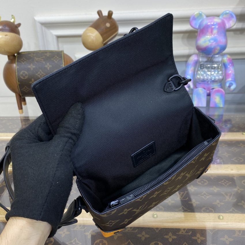 Replica Louis Vuitton Steamer Wearable Wallet Brown&Yellow - high-end fake designer purse