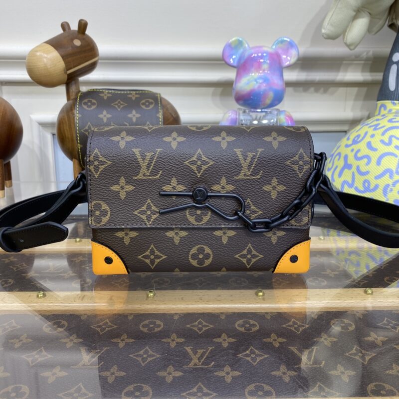 Replica Louis Vuitton Steamer Wearable Wallet Brown&Yellow - ultra-realistic fake designer tote