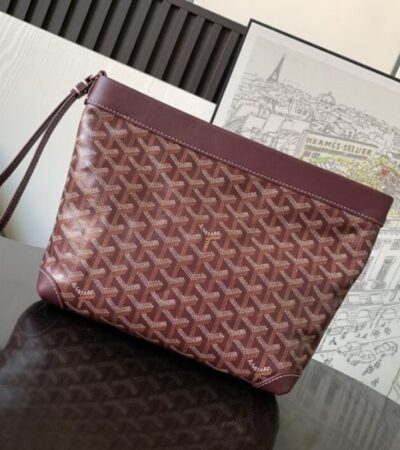 Replica Goyard Conti Pouch Bourdeaux - best-selling designer handbag dupe