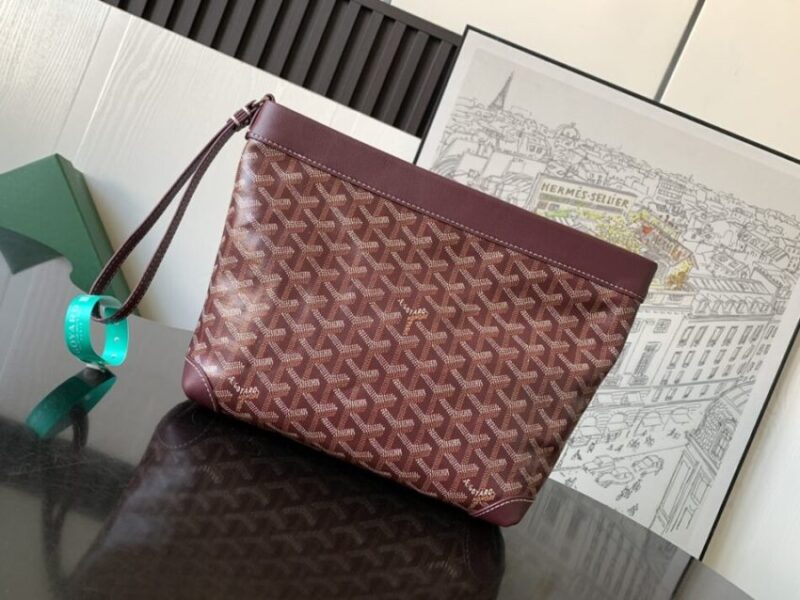 Replica Goyard Conti Pouch Bourdeaux - best-selling designer handbag dupe