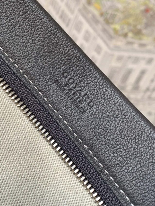 Replica Goyard Conti Pouch Grey - high-quality designer bag clone